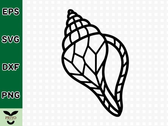 Download Spiral Conch Sea Shell SVG - Shell svg Collection