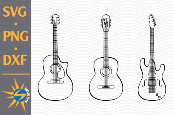 Download Guitar Outline - Guitar Collection