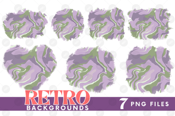 Download Retro Background Bundle Png Fluid Paper - Fluid Collection
