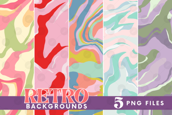Download Retro Background Bundle Png Fluid Paper - Fluid Collection