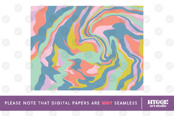 Download Retro Background Png Fluid Marble Paper - Fluid Collection